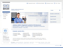 Tablet Screenshot of binar.pl