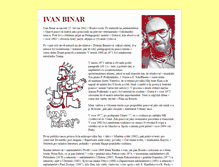 Tablet Screenshot of ivan.binar.cz