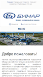Mobile Screenshot of binar.ru